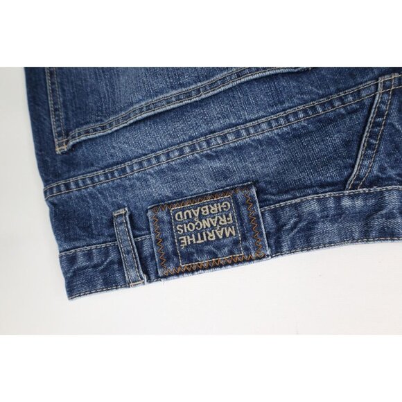 Vintage 90s Marithe Francois Girbaud Mens 40x32 Baggy Fit Wide Leg Denim Jeans - Picture 14 of 15